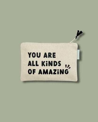 You are Loved Small Canvas Zipper Pouch