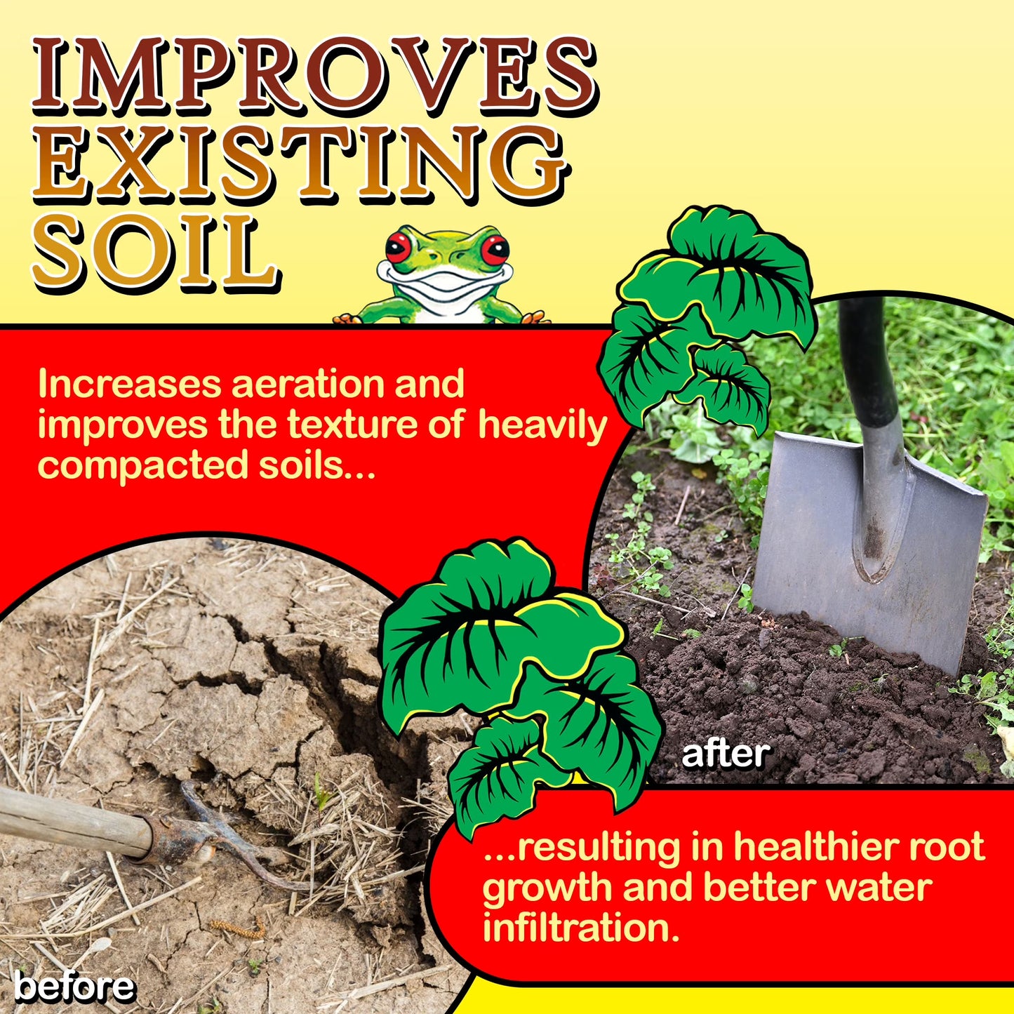 FoxFarm Happy Frog Soil Conditioner, 1.5cu ft – Contains Mycorrhizae and Humic Acids - Increases Root Efficiency and Micronutrient Uptake, Use on All New Plantings
