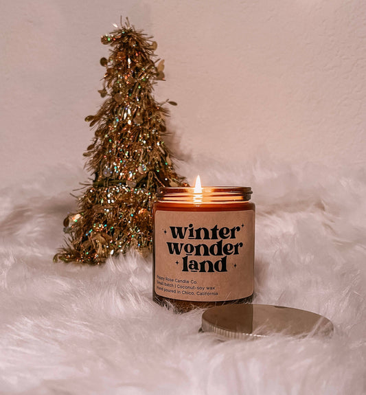 Winter Wonderland- Holiday Christmas Candle