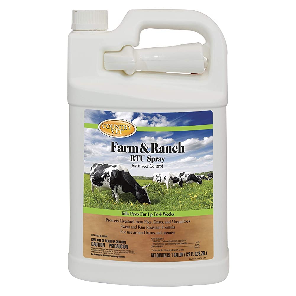 Country Vet Farm and Ranch RTU Spray Insect Control - 1 Gallon