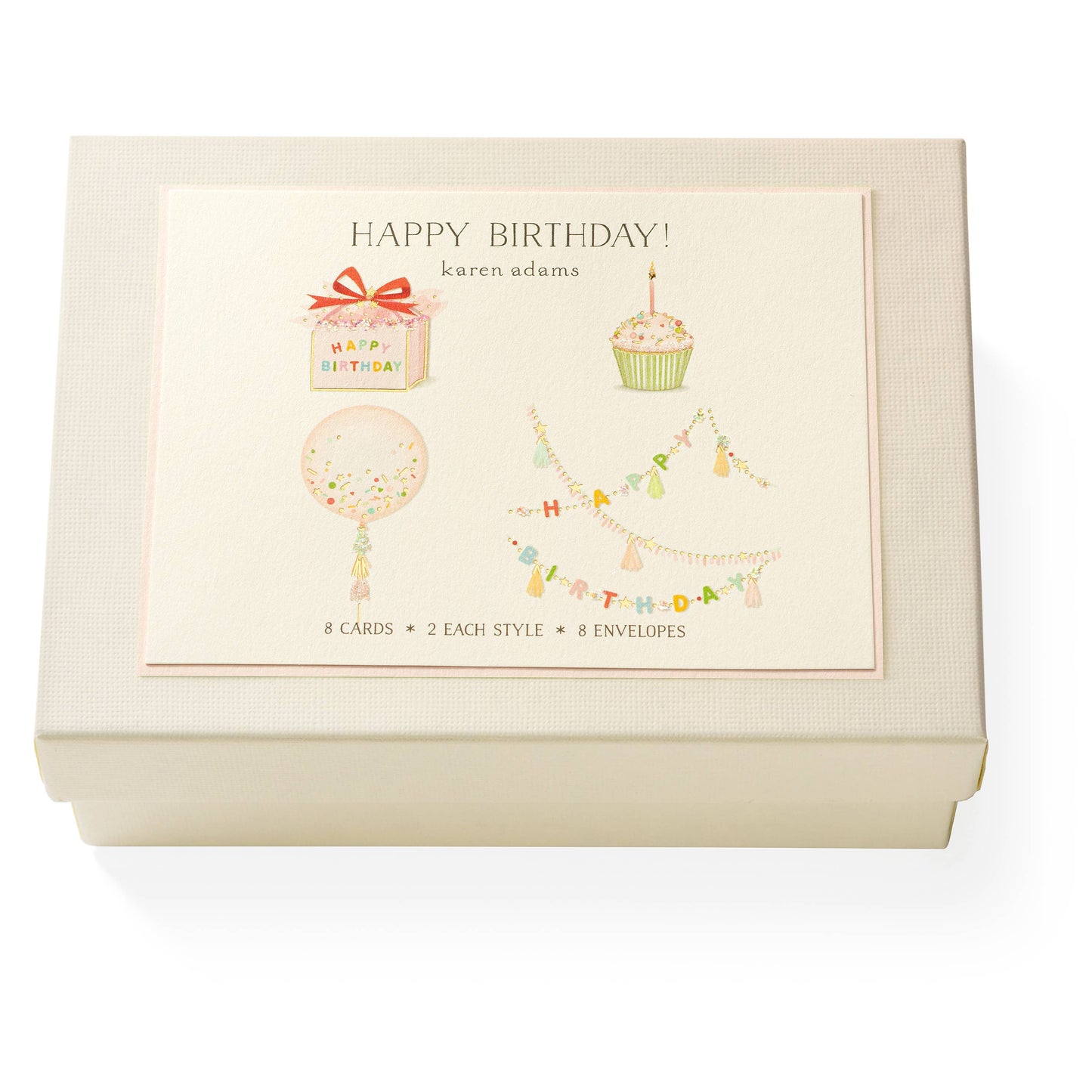Birthday Swag Individual Notecard