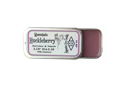Mountain Huckleberry Lip Balm | Aluminum Slider | Natural