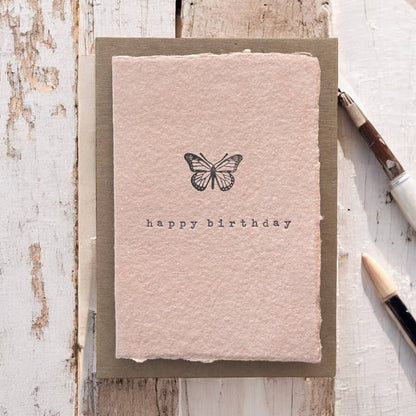 Novelette handmade happy birthday card