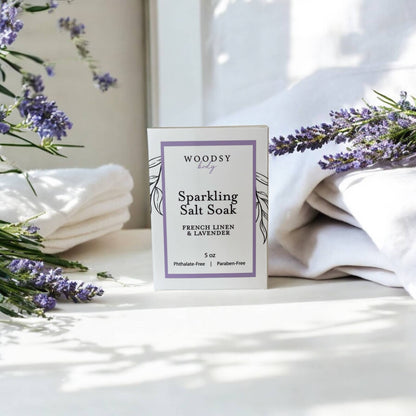  Sparkling Salt Soak- French Linen & Lavender