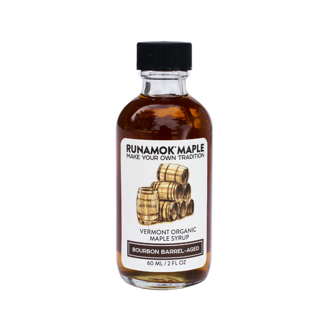 Bourbon Barrel-Aged Organic Maple Syrup 60ml