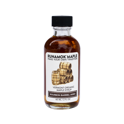 Bourbon Barrel-Aged Organic Maple Syrup 60ml