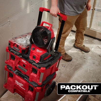 Milwaukee M18™ Brushless Fan w/ PACKOUT™ Compatibility
