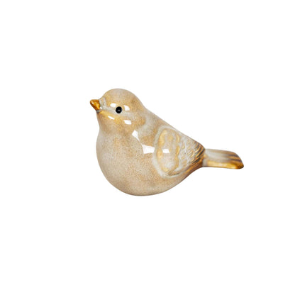 Nalin Bird Figures White, Set Of 4