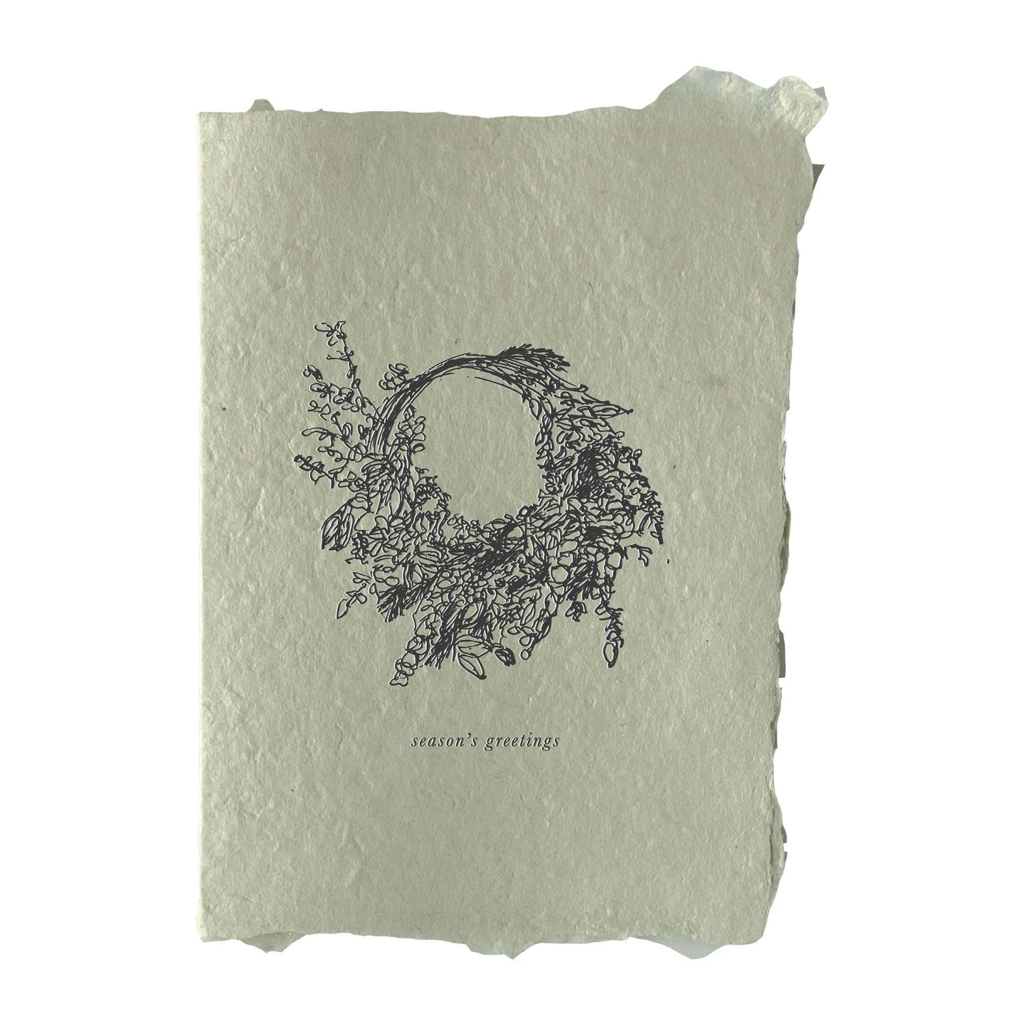 Season's greetings card