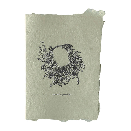 Season's greetings card