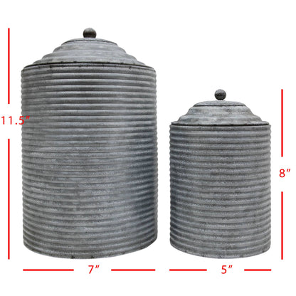 Set 2 Dixie Canisters