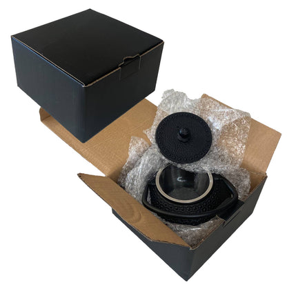 Cast Iron Tea Pot, Black, 20 oz