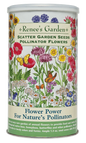 Renee's Garden Flower Power For Natures Pollinators Scatter Can