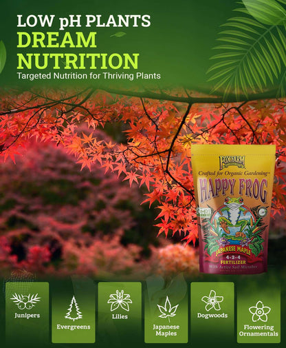 Fox  Farm Happy Frog Japanese Maple Fertilizer 4lb