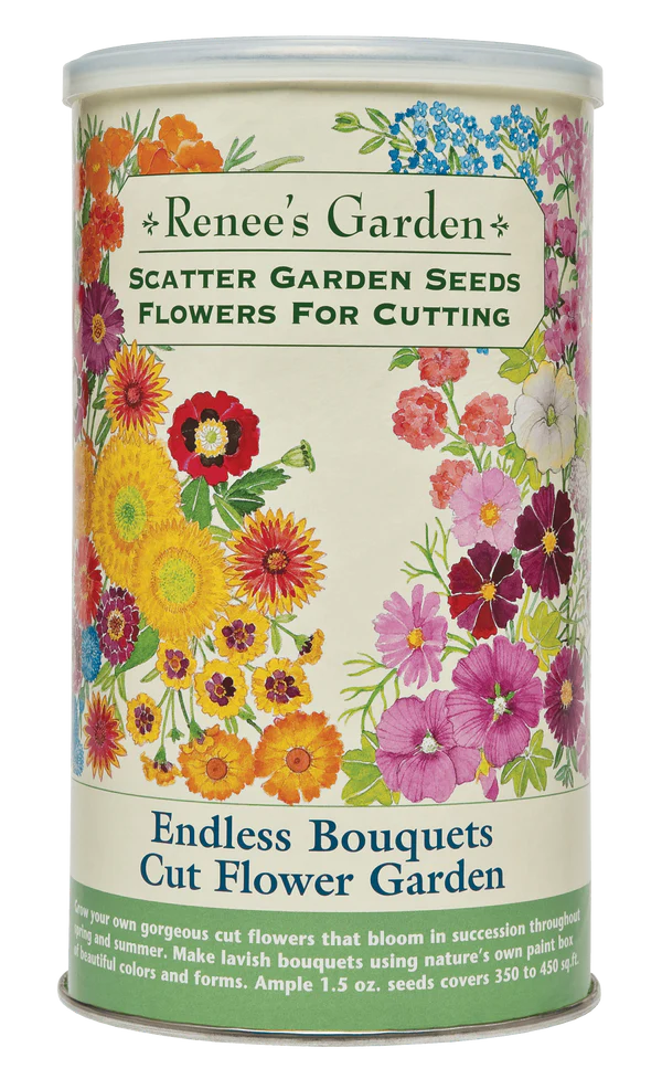Renee's Garden Endless Bouquets Cut-Flower Garden Scatter Cans