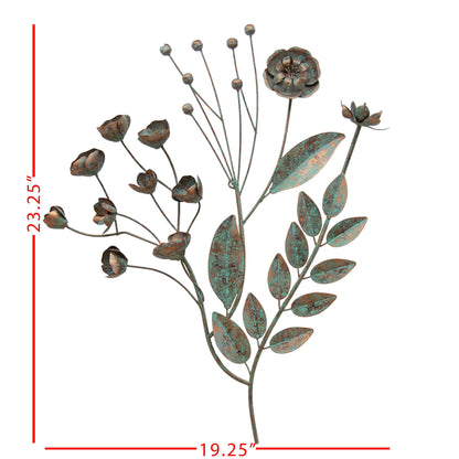 Abeline Meadow Flowers Wall Art