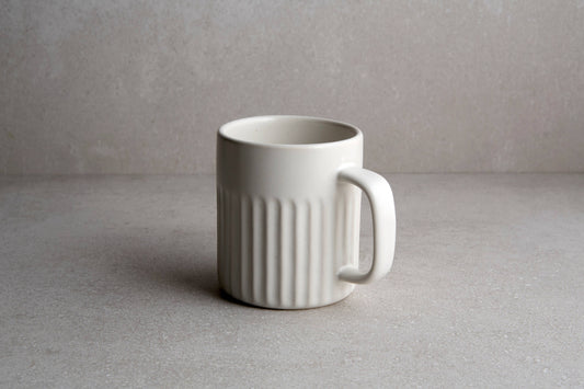 Ribbed Coffee Mug