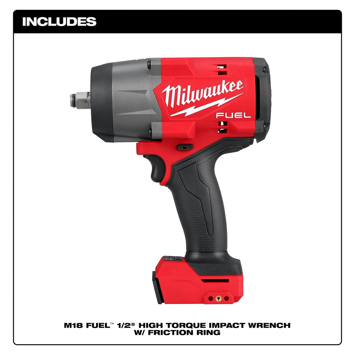 Milwaukee M18 FUEL™ 1/2" High Torque Impact Wrench with Friction Ring