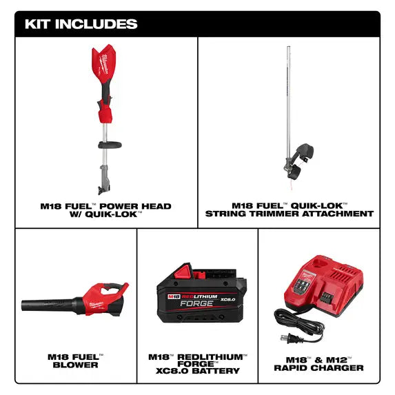 Milwaukee M18 FUEL™ 2 Tool Combo Kit