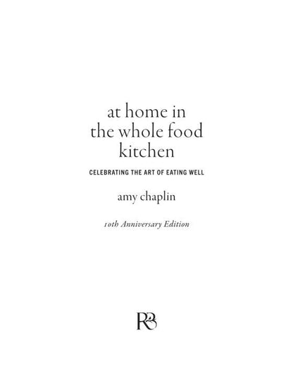 At Home In The Whole Food Kitchen