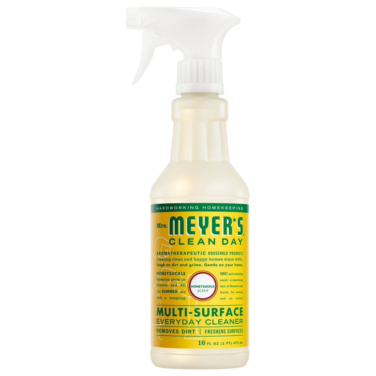 Mimsy Cleaner Mrs Meyers Honeysuckle Multi-Surface Everyday Cleaner – Songbird ...