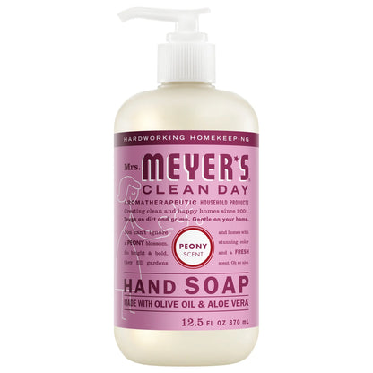 Mrs Meyers Peony Liquid Hand Soap