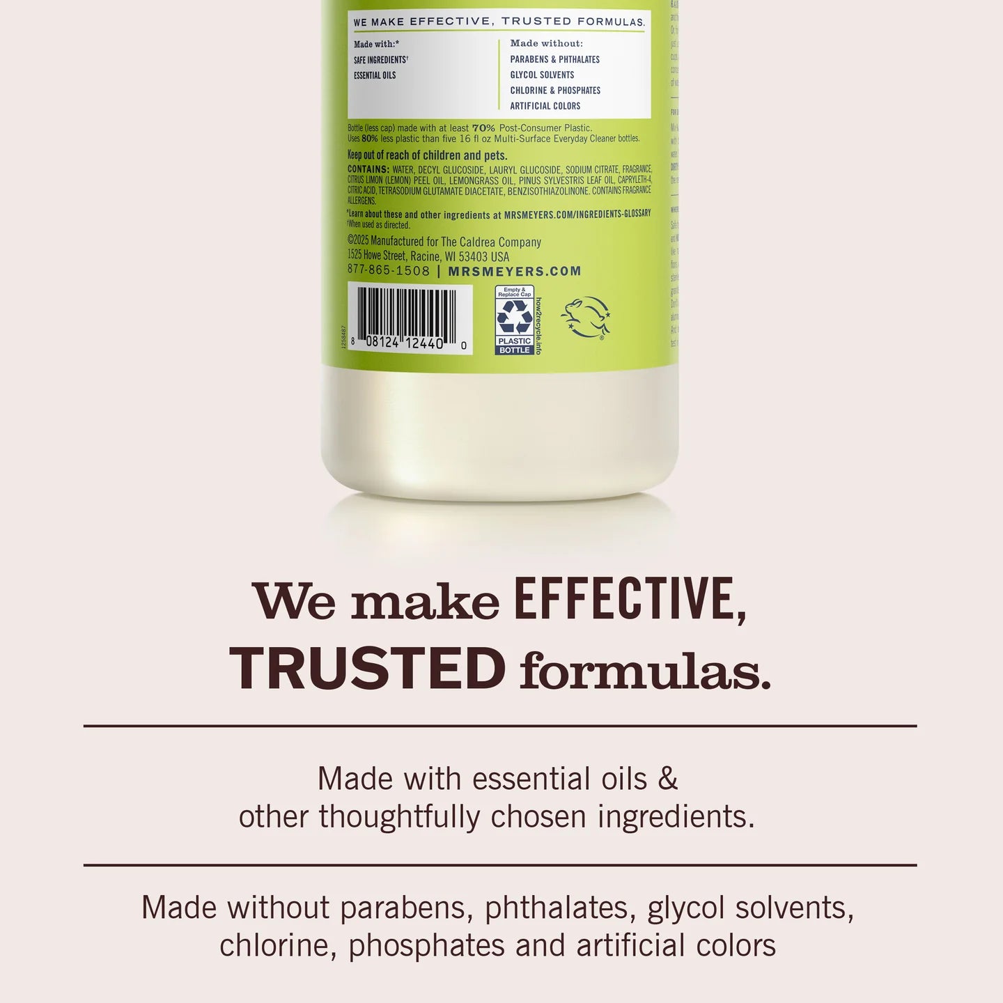 Mrs Meyers Lemon Verbena Multi-Surface Concentrate