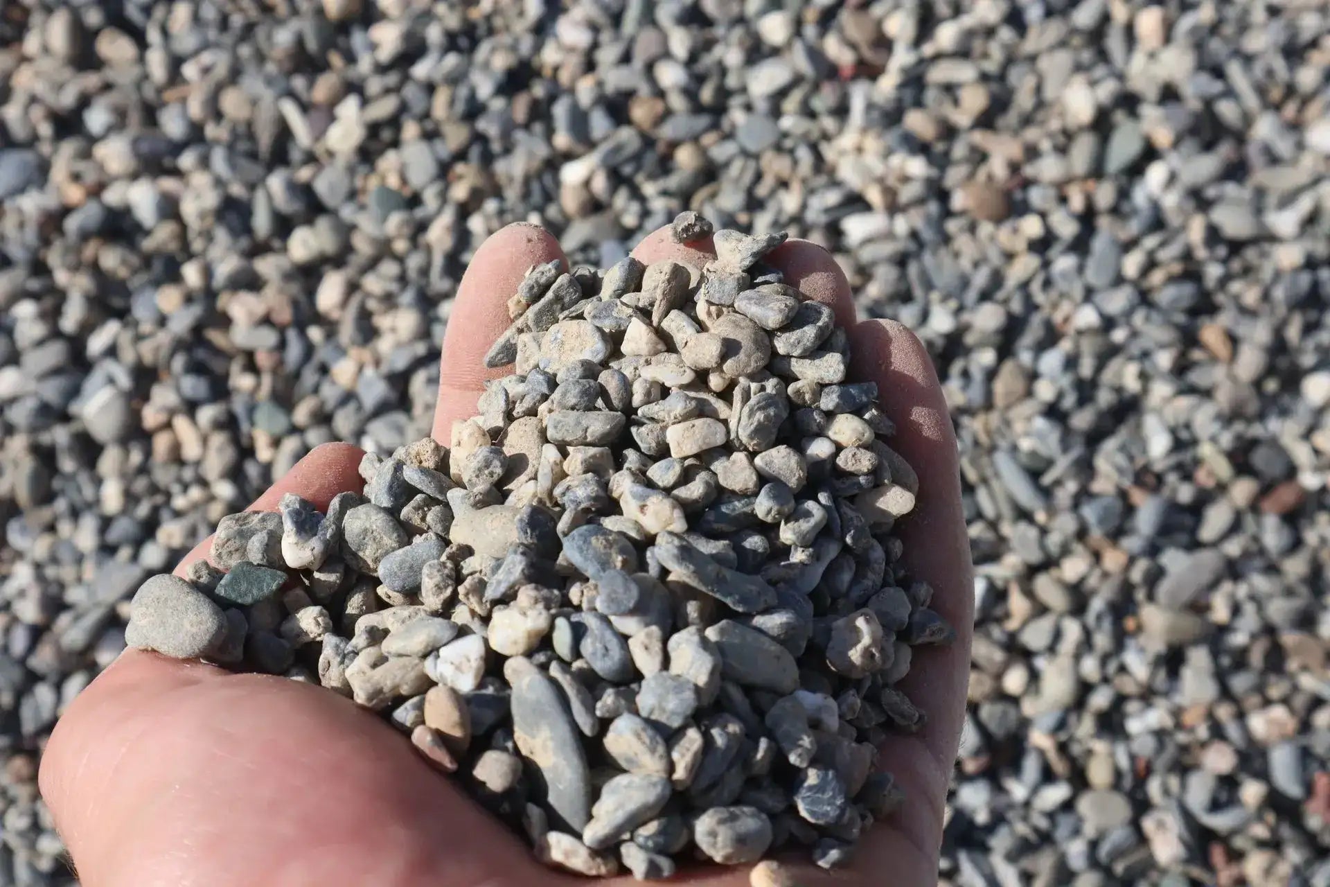 3/8 Grey Washed (Pea Gravel)