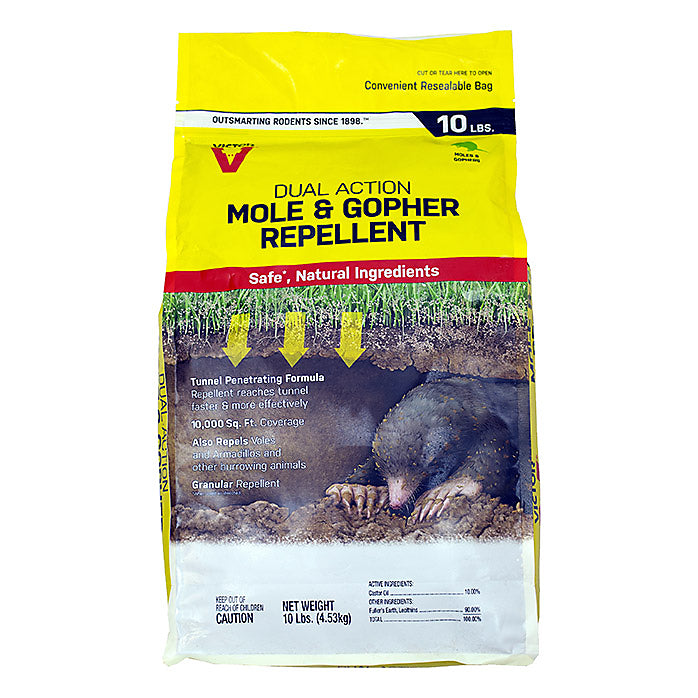Victor® Dual-Action Mole & Gopher Repellent 4lb.