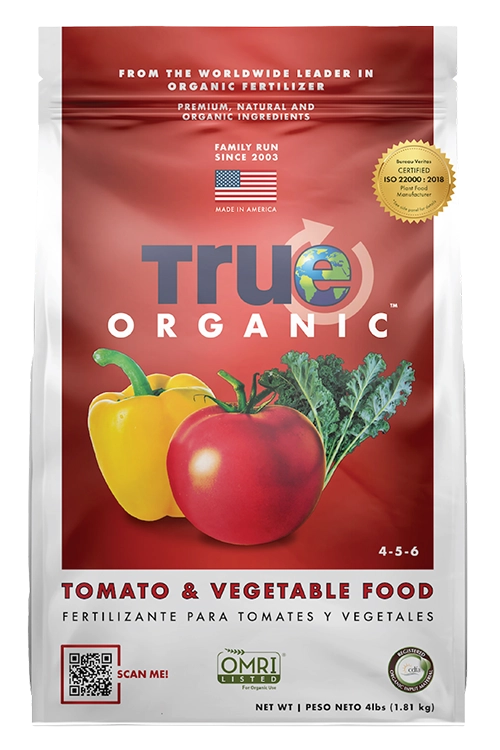 True-Organic Tomato & Vegetable Food 4lb.