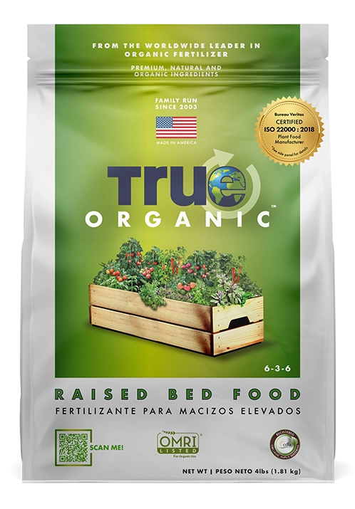 True-Organic Raised Bed Fertilizer 4lb.