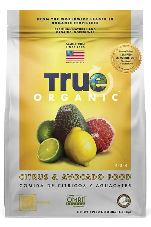 True-Organic Citrus & Avacado Food 4lb.