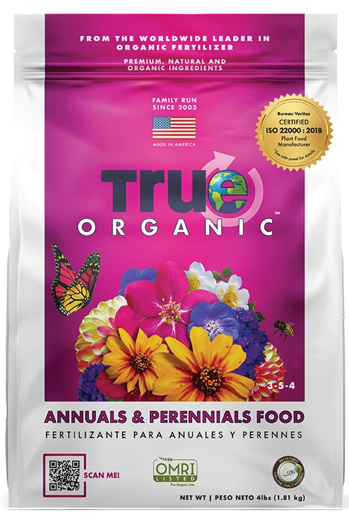 True-Organic Annuals & Perennials Food 4lb.