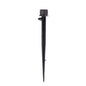 Rain Drip Adjustable Flow Bubbler, Full-Circle Pattern, 8 Stream, with 1/4 in. Barbed Inlet on 5 in. Stake