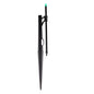 Rain Drip Winged Jet Assembly, Quarter-Circle Pattern, Fan Spray, with 1/4 in. Barbed Inlet on 13 in. Stake with Adjustable Riser