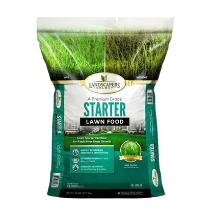 Landscapers Select Lawn Starter Fertilizer 12-20-6 N-P-K Ratio