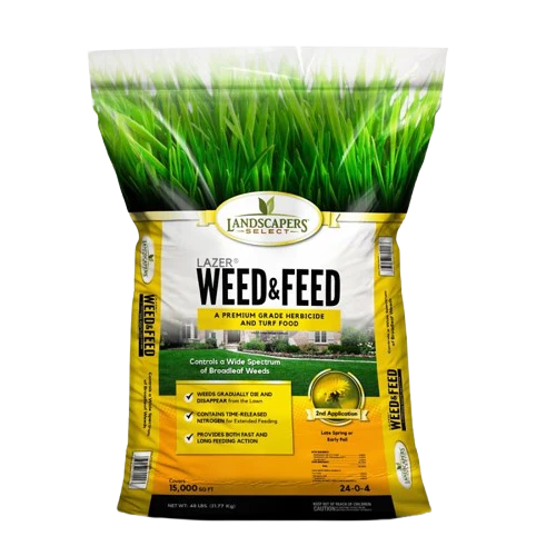 Landscapers Select LAZER Weed and Feed Fertilizer 24-0-4