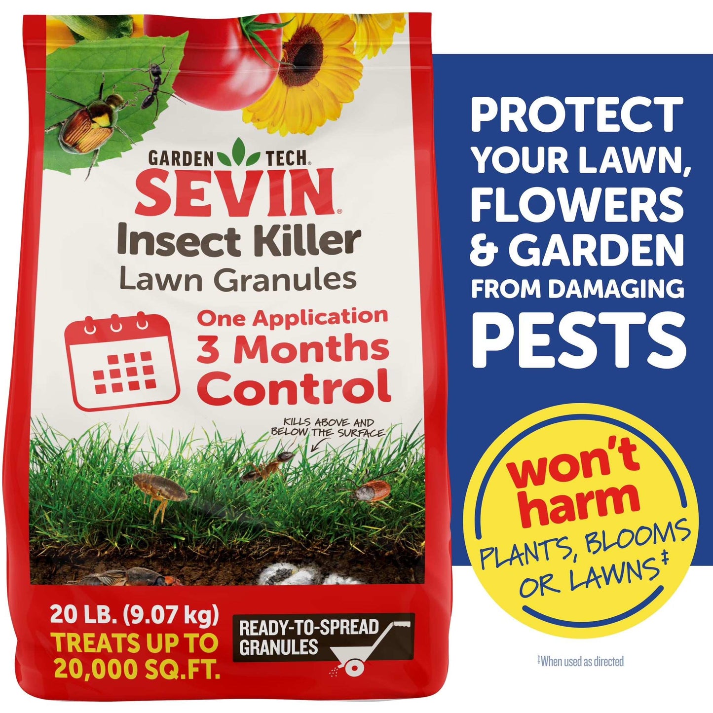 Garden Tech Sevin Insect Killer 20lb