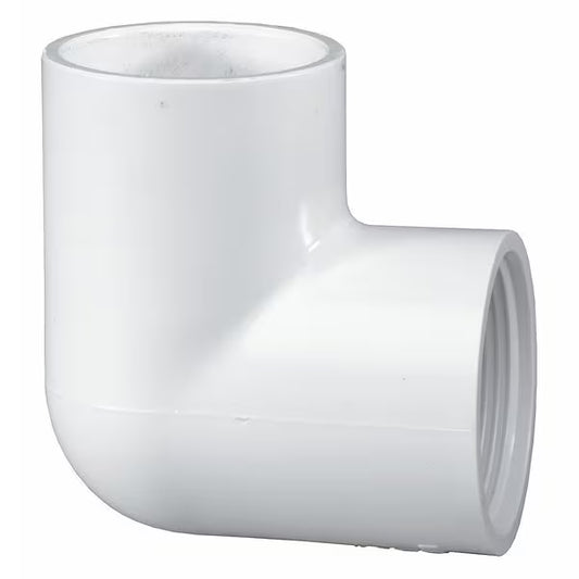 1/2" PVC Elbow SOC x FPT