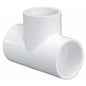 1/2" x 3/4" PVC Tee SOC