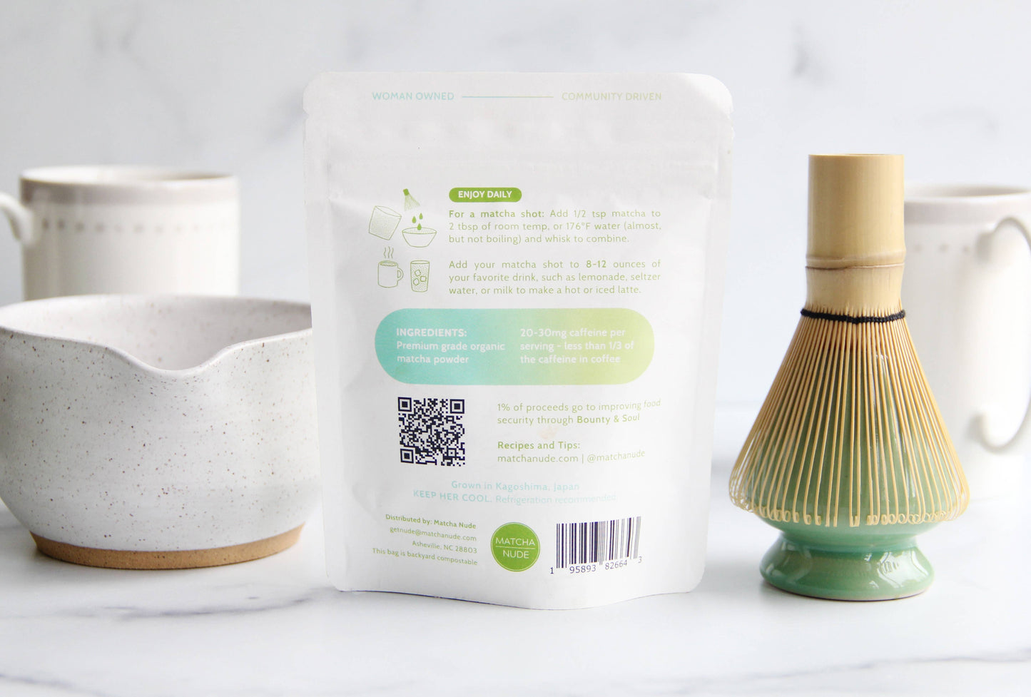 Premium Organic Matcha – 50 g (Min 6 Units)