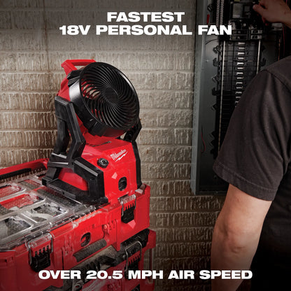 Milwaukee M18™ Brushless Fan w/ PACKOUT™ Compatibility