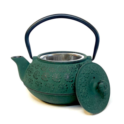 Cast Iron Tea Pot, Forest, 20 oz