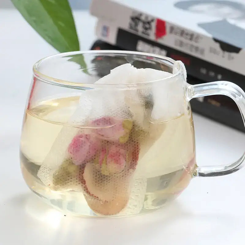 Disposable Fabric Drawstring Tea Bags - 2"x2.76"