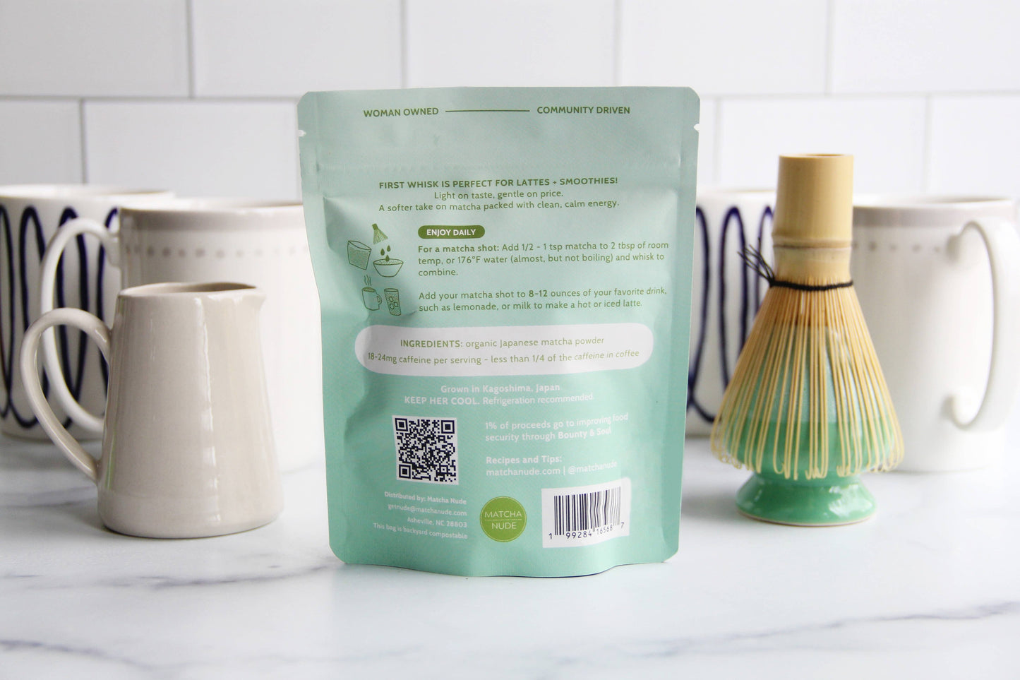 First Whisk Organic Matcha – 50 g (Min 6 Units)