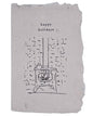 Happy holidays cozy woodstove card