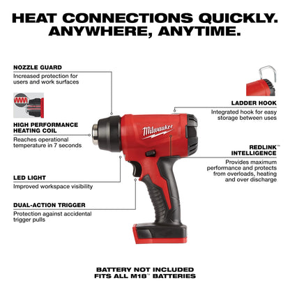 Milwaukee M18™ Compact Heat Gun