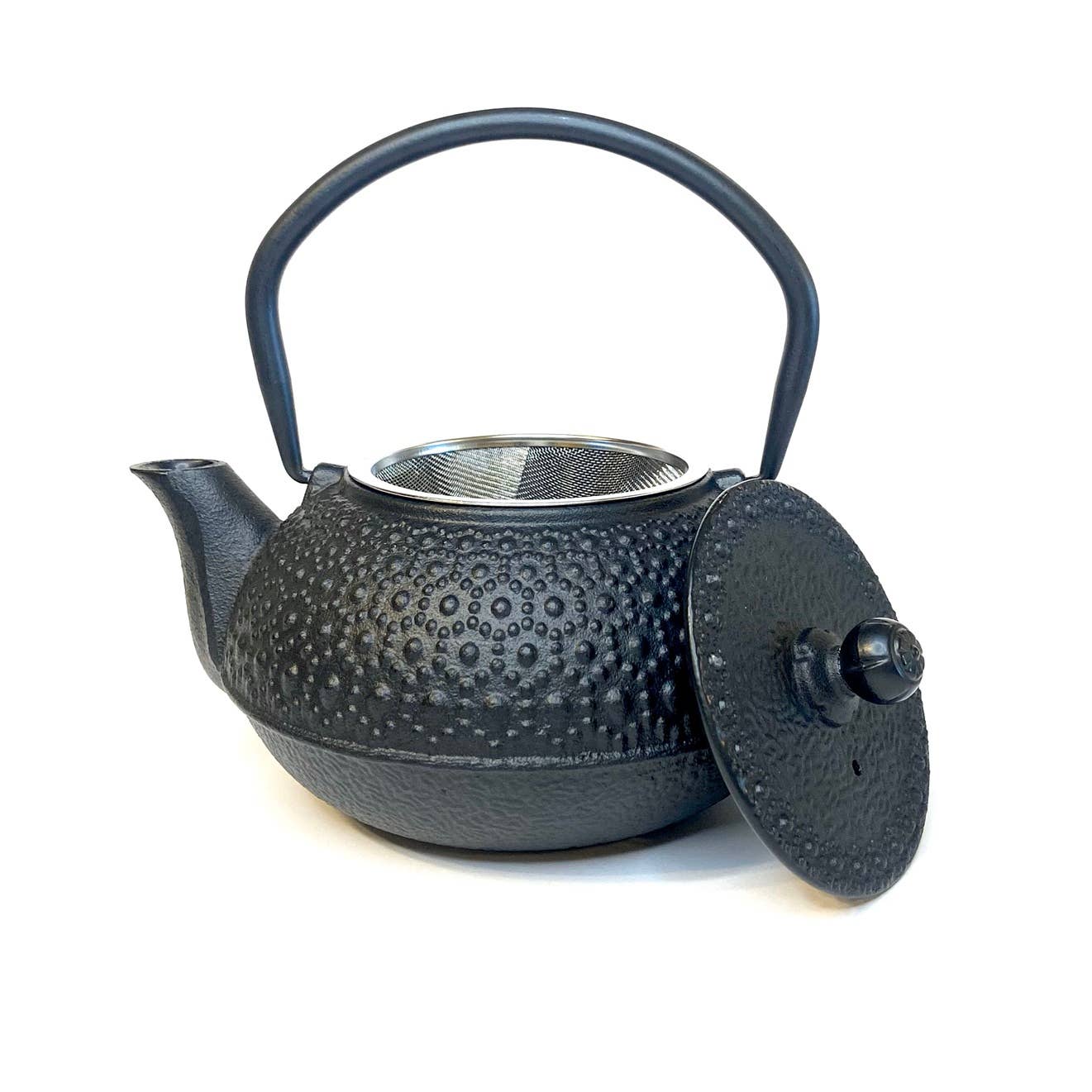 Cast Iron Tea Pot, Black, 20 oz