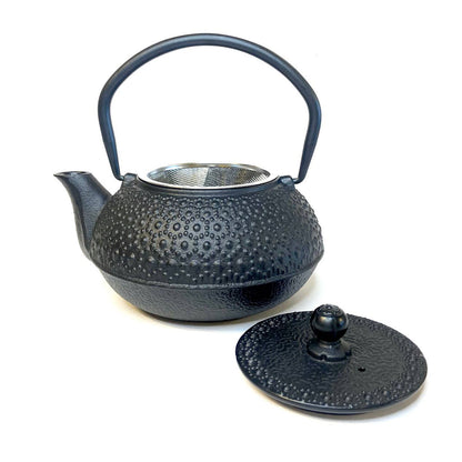 Cast Iron Tea Pot, Black, 20 oz