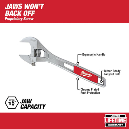 Milwaukee 12" Adjustable Wrench
